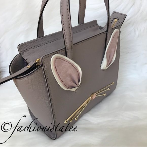 NWT KATE SPADE MINI HAYDEN RABBIT CROSSBODY BAG - Picture 3 of 8